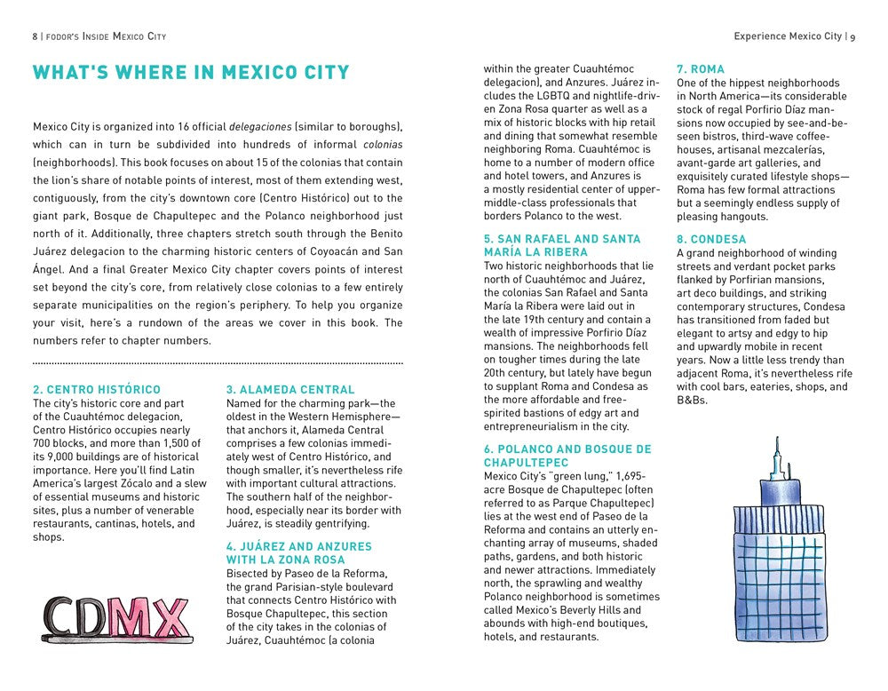 Fodor's Inside Mexico City