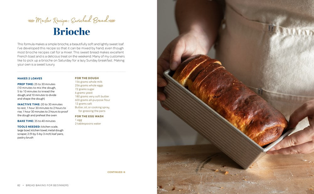 Bread Baking for Beginners: The Essential Guide to Baking Kneaded Breads, No-Knead Breads, and Enriched Breads