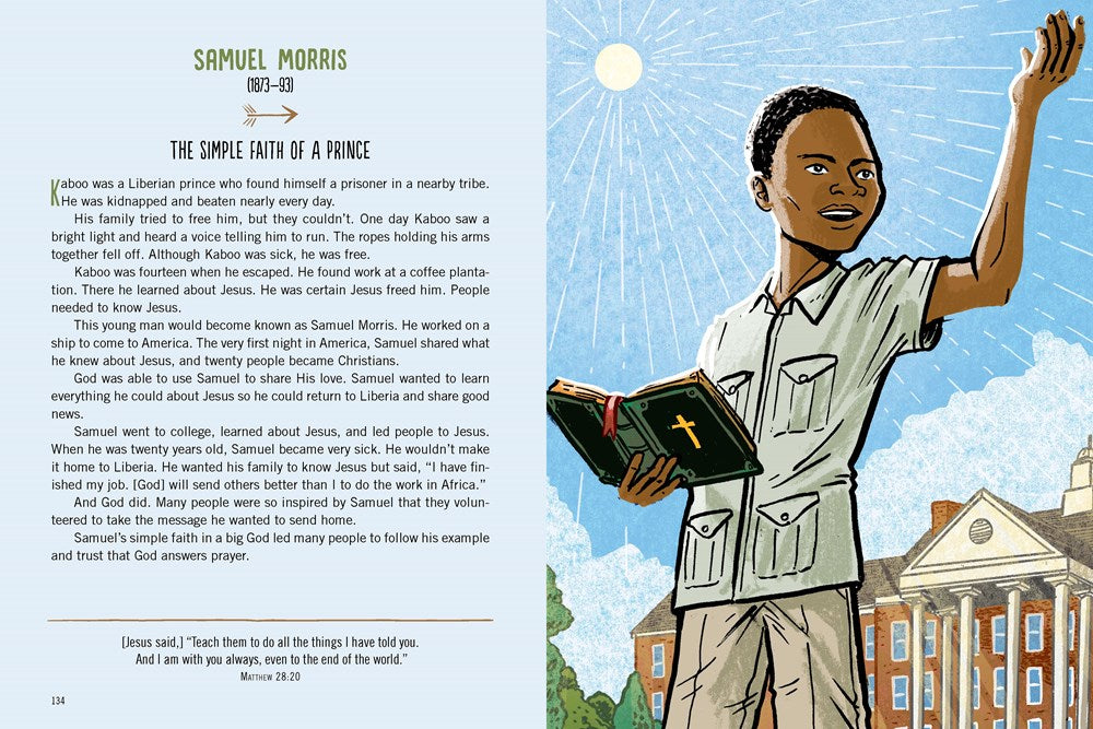 100 Adventurous Stories for Brave Boys: Memorable Tales of Men of Faith