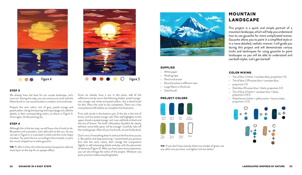 Gouache in 4 Easy Steps