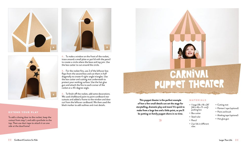 Cardboard Creations for Kids