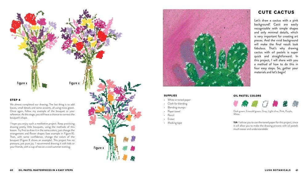 Oil Pastel Masterpieces in 4 Easy Steps