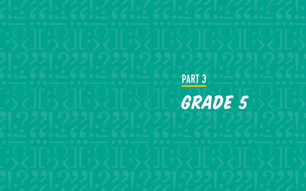 The English Grammar Workbook for Grades 3, 4, and 5