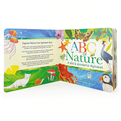 ABCs of Nature: A Wild & Wonderful Alphabet Experience - ABC Learning Book for Toddlers, Kindergartners, and Curious Minds with Fun Fact Bites, Ages 1-5