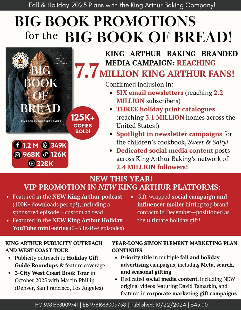The King Arthur Baking Company Big Book of Bread: 125+ Recipes for Every Baker (A Cookbook)