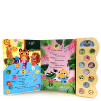 ABC & 123 Learning Songs: Interactive Children's Sound Book (11 Button Sound)