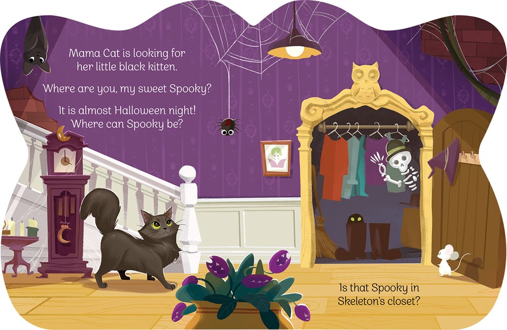 Spooky Little Kitten