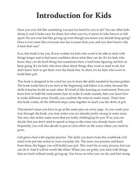 The Grit Workbook for Kids