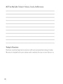 ACT Daily Journal