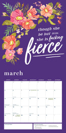 2023 She Believed She Could So She F*cking Did Wall Calendar