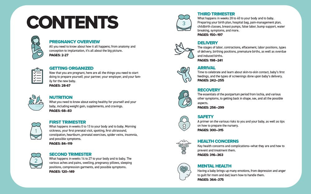 The Simplest Pregnancy Book in the World: The Illustrated, Grab-and-Do Guide for a Healthy, Happy Pregnancy and Childbirth