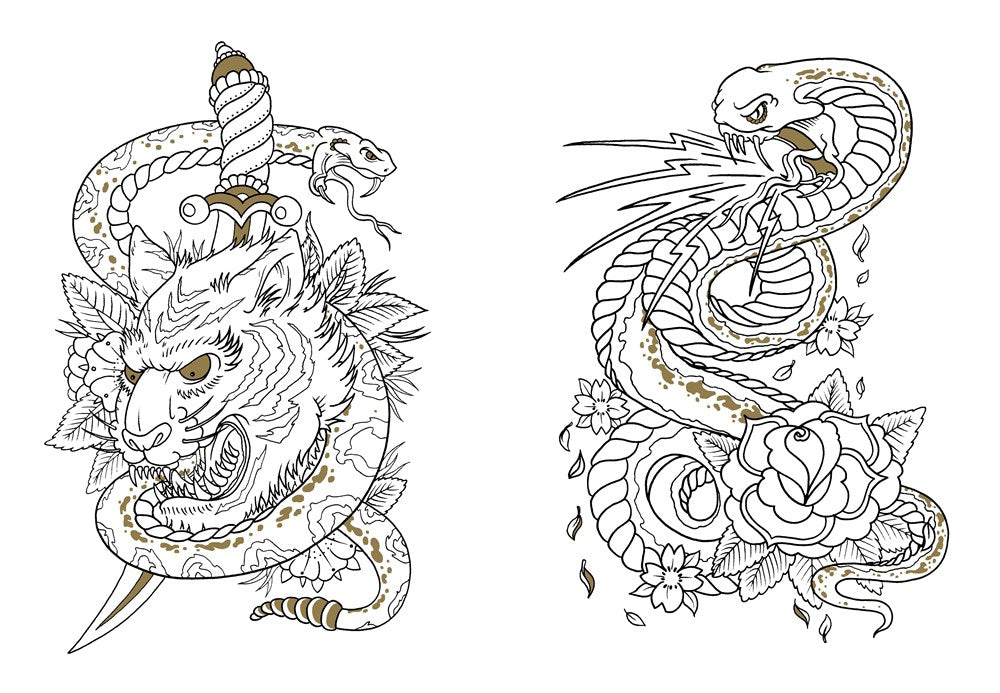 The Tattoo Coloring Book