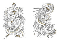 The Tattoo Coloring Book