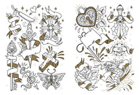 The Tattoo Coloring Book