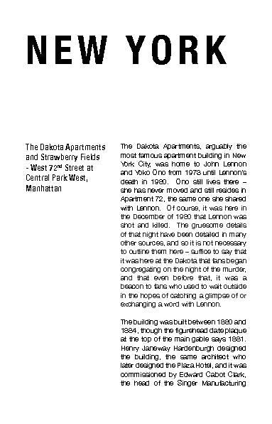 The Beatles: Fab Four Cities