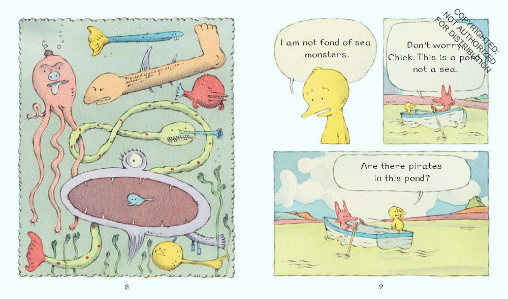 Fox & Chick: The Quiet Boat Ride