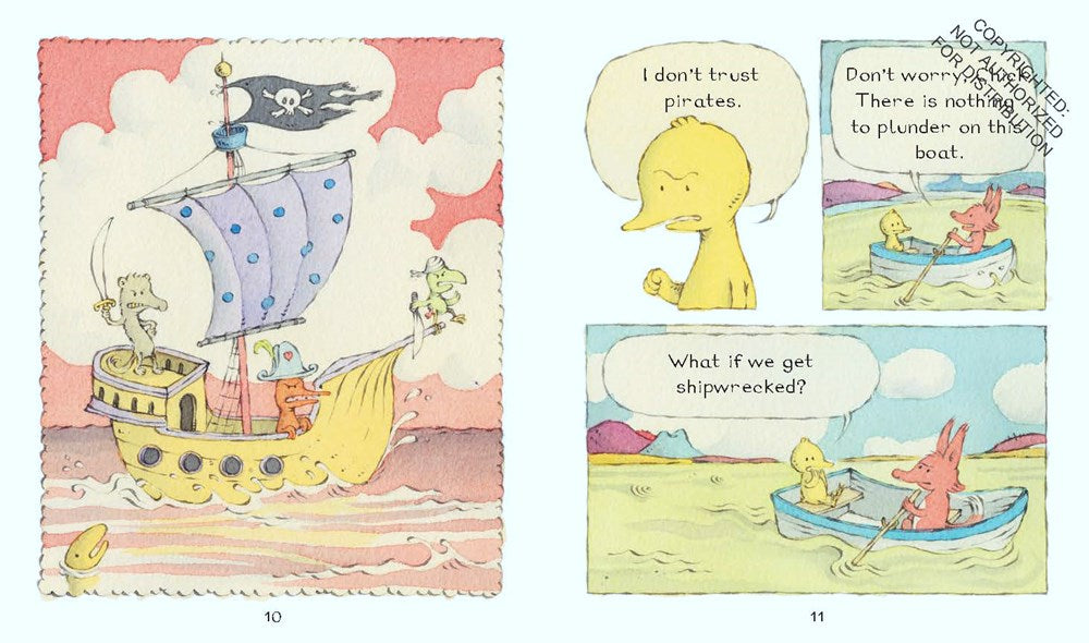 Fox & Chick: The Quiet Boat Ride