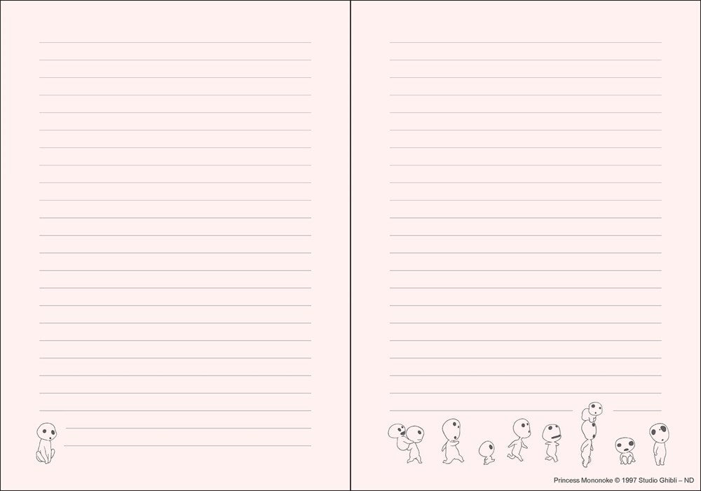 Studio Ghibli Princess Mononoke Journal