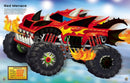 Build Your Own Monster Trucks Sticker Book: Complete 11 Awesome Trucks with 100+ Stickers and Statistics for Kids (Ages 5-8) (Build Your Own Sticker Book)