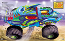 Build Your Own Monster Trucks Sticker Book: Complete 11 Awesome Trucks with 100+ Stickers and Statistics for Kids (Ages 5-8) (Build Your Own Sticker Book)