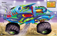 Build Your Own Monster Trucks Sticker Book: Complete 11 Awesome Trucks with 100+ Stickers and Statistics for Kids (Ages 5-8) (Build Your Own Sticker Book)