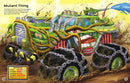 Build Your Own Monster Trucks Sticker Book: Complete 11 Awesome Trucks with 100+ Stickers and Statistics for Kids (Ages 5-8) (Build Your Own Sticker Book)