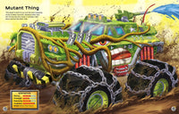 Build Your Own Monster Trucks Sticker Book: Complete 11 Awesome Trucks with 100+ Stickers and Statistics for Kids (Ages 5-8) (Build Your Own Sticker Book)