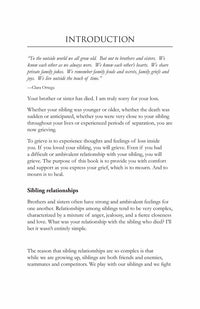 Healing the Adult Sibling's Grieving Heart