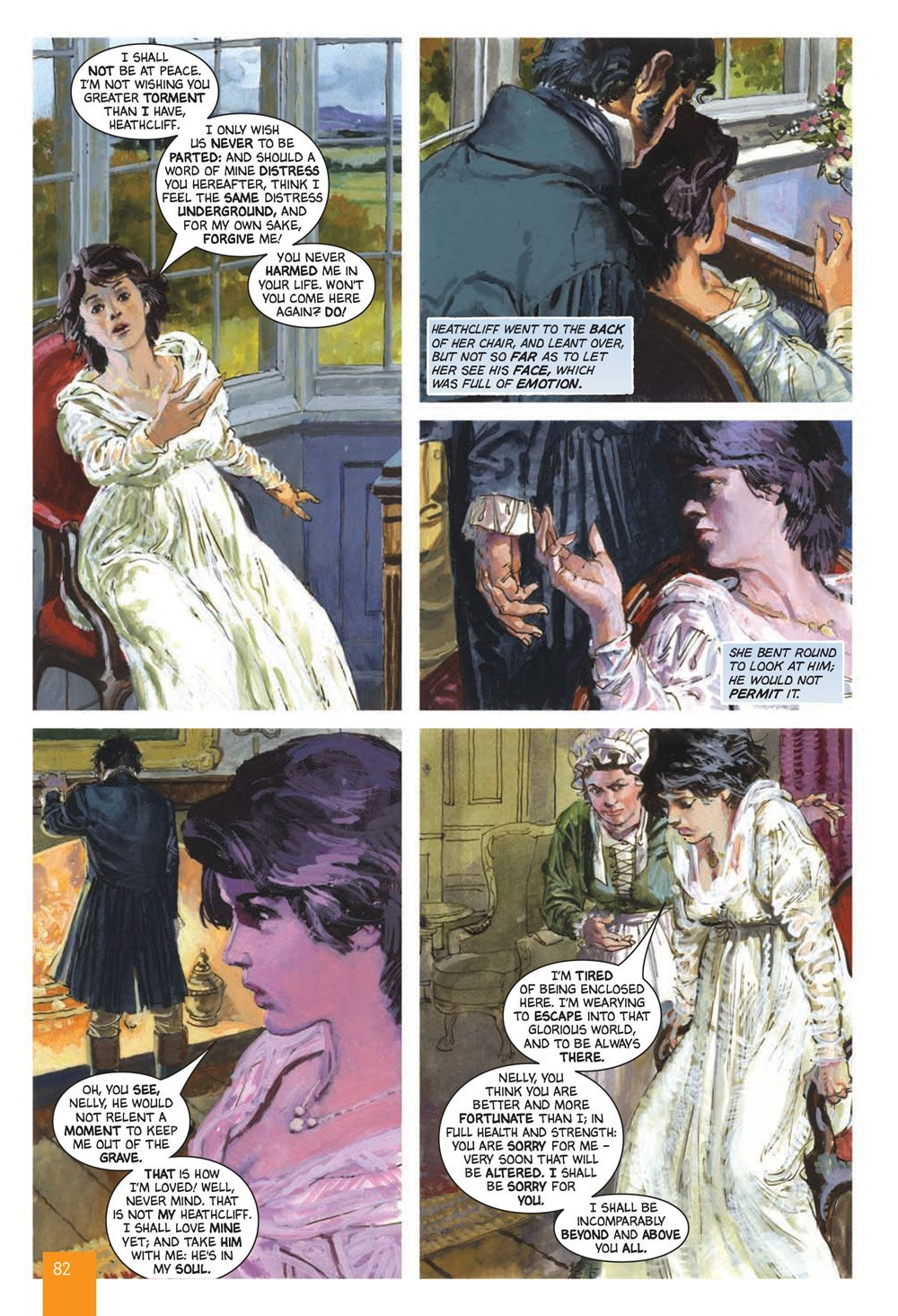Wuthering Heights The Graphic Novel: Original Text