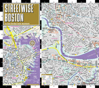 Streetwise Boston Map - Laminated City Center Street Map of Boston, Massachusetts