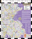 Streetwise Boston Map - Laminated City Center Street Map of Boston, Massachusetts