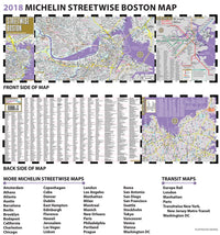 Streetwise Boston Map - Laminated City Center Street Map of Boston, Massachusetts