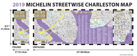 Streetwise Charleston Map - Laminated City Center Street Map of Charleston, South Carolina