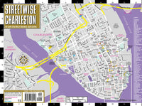 Streetwise Charleston Map - Laminated City Center Street Map of Charleston, South Carolina