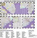 Streetwise Charleston Map - Laminated City Center Street Map of Charleston, South Carolina