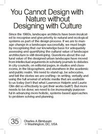 250 Things a Landscape Architect Should Know