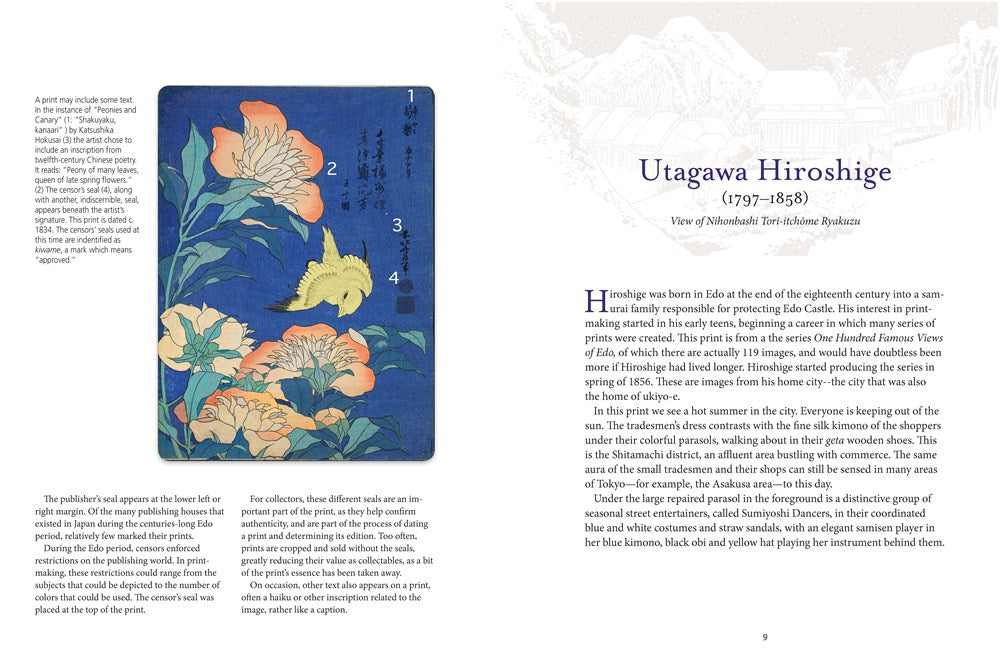 Floating World Japanese Prints Coloring Book