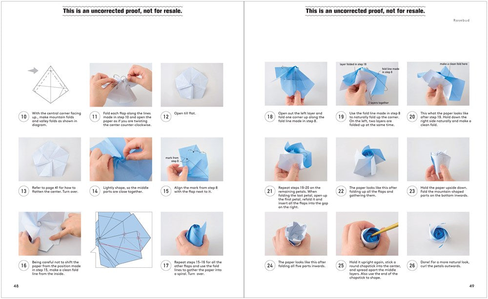 Naomiki Sato's Origami Roses