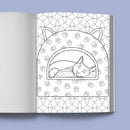 Stress Relief Cat Coloring Book