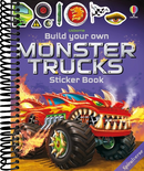 Build Your Own Monster Trucks Sticker Book: Complete 11 Awesome Trucks with 100+ Stickers and Statistics for Kids (Ages 5-8) (Build Your Own Sticker Book)